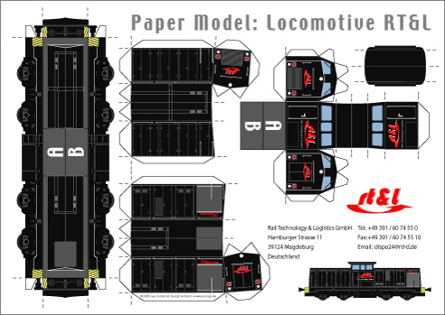 Bastelbogen Papiermodelle