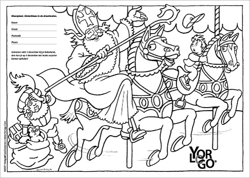 kleurplaat sinterklaas yorlogo